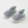zapatillas barefoot bebé grises StepyKids