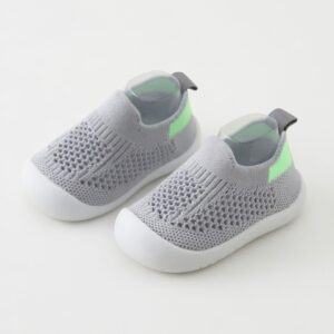 zapatillas barefoot bebé grises StepyKids
