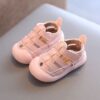 Sandalias barefoot flexibles, antideslizantes y puntera reforzada rosa