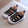 Sandalias barefoot flexibles, antideslizantes y puntera reforzada negro
