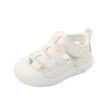 Sandalias barefoot flexibles, antideslizantes y puntera reforzada blanca 1