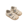 Sandalia Barefoot Titanitos Felix Crema Caramelo