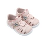 Sandalia barefoot Titanitos Flor Rosa