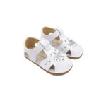Sandalia Barefoot Titanitos Estrella L560 Plata