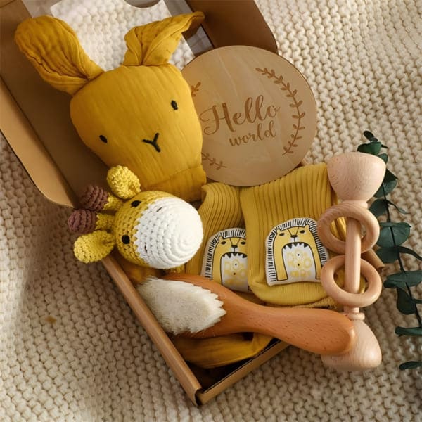 set de bienvenida naranja
