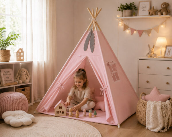 tienda tipi rosa palo