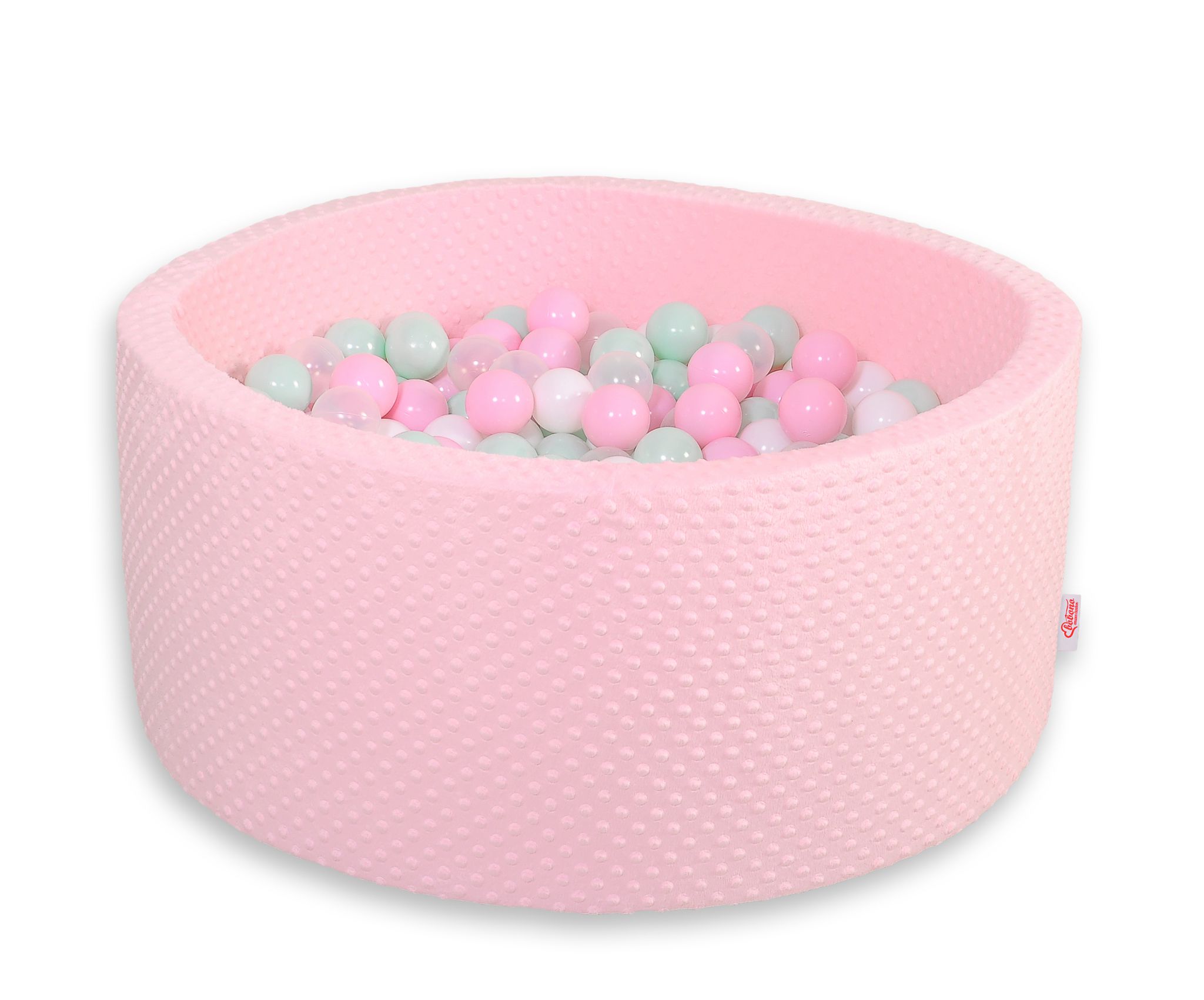 piscina de bolas rosa